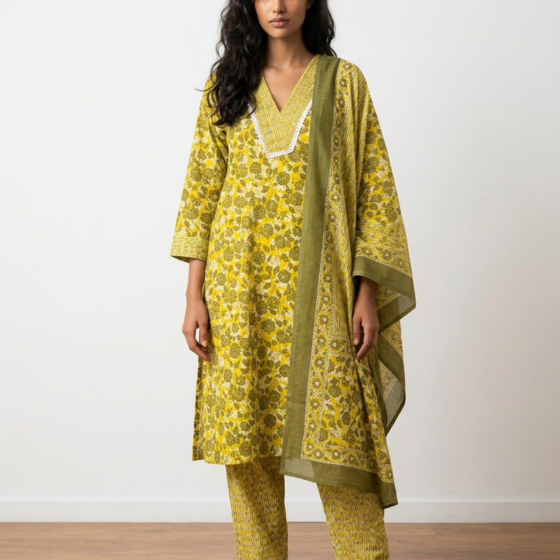 Women Cotton Suit