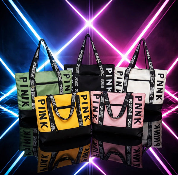 Pink Tote Bag