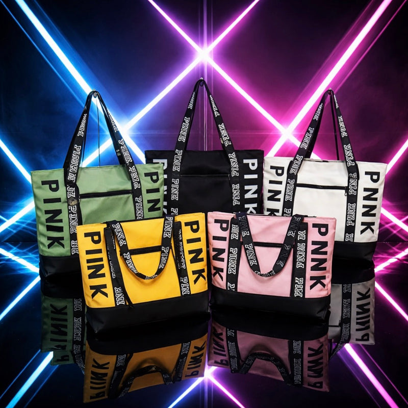 Pink Tote Bag