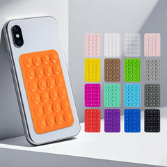 Anti Slip 24 Cup Silicone Suction Cup Mat Mobile Phone Silicone Holder