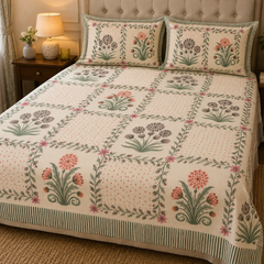 King Size Cotton Bed Sheet