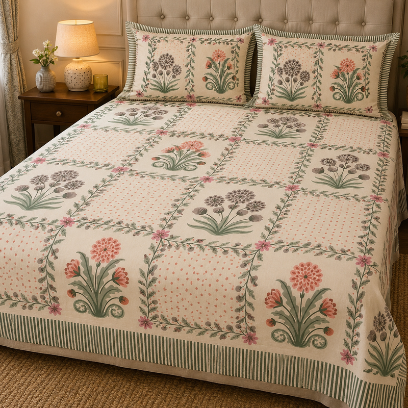 King Size Cotton Bed Sheet