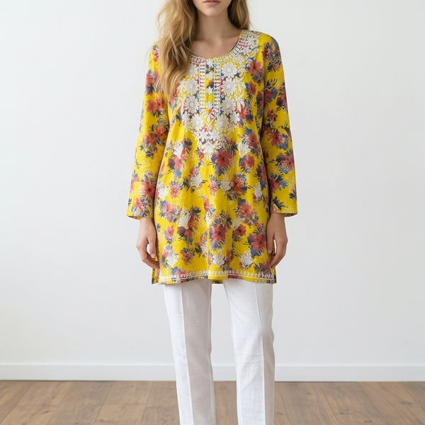 Short Cotton Kurta