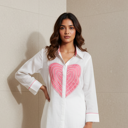 Women Cordset Pink