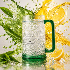 Frozen Beer Mug 450ml – Double Wall Gel Freezer Mug for Chilled Drinks