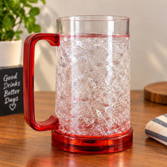 Frozen Beer Mug 450ml – Double Wall Gel Freezer Mug for Chilled Drinks